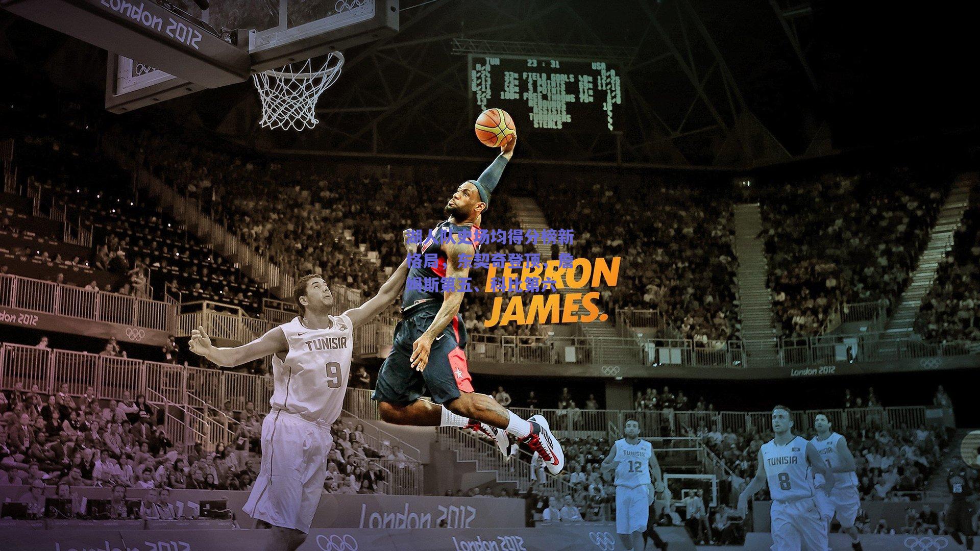 湖人队史场均得分榜新格局，东契奇登顶，詹姆斯第五、科比第六